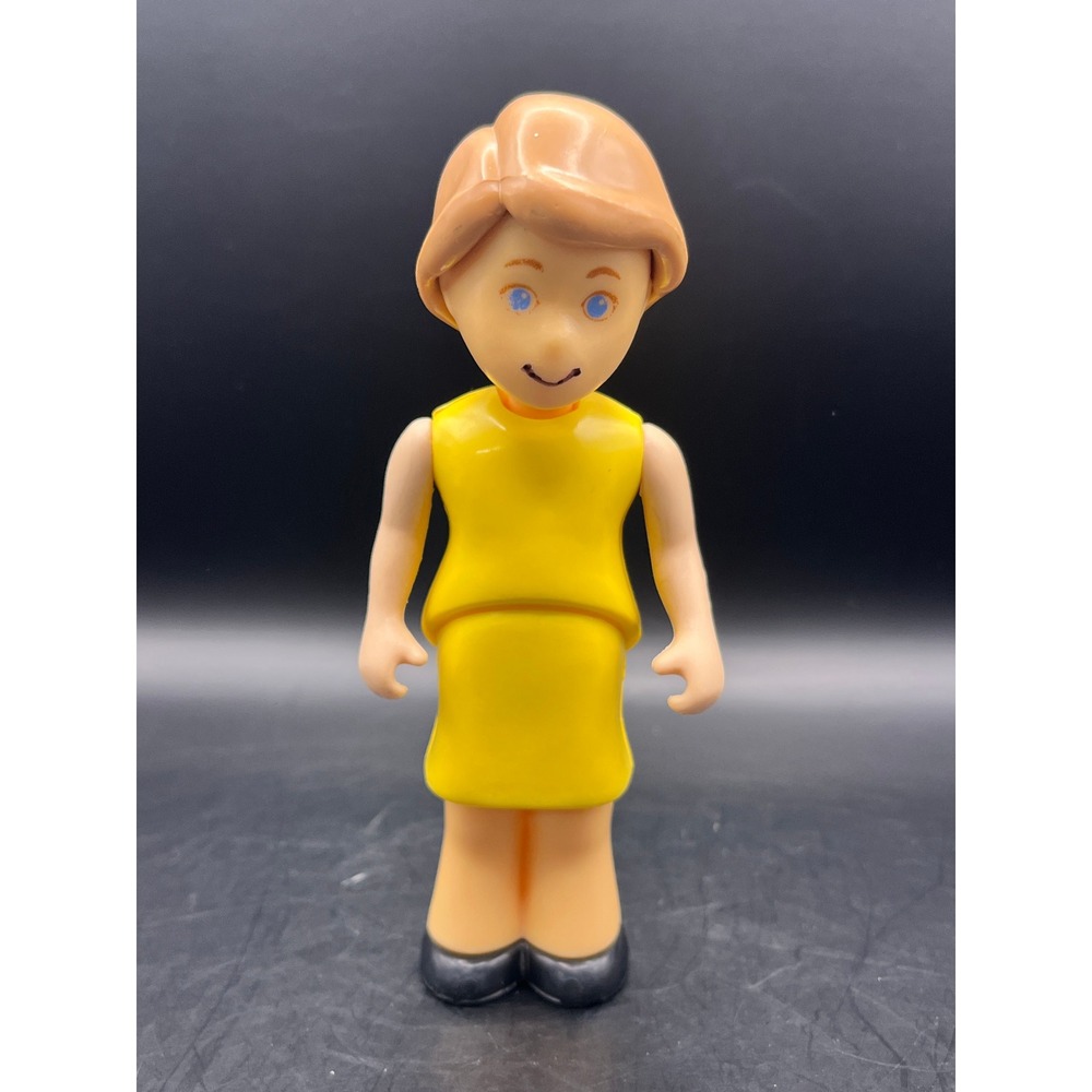 Little Tikes Loving Family Yellow Dress Mom Figure Dollhouse People